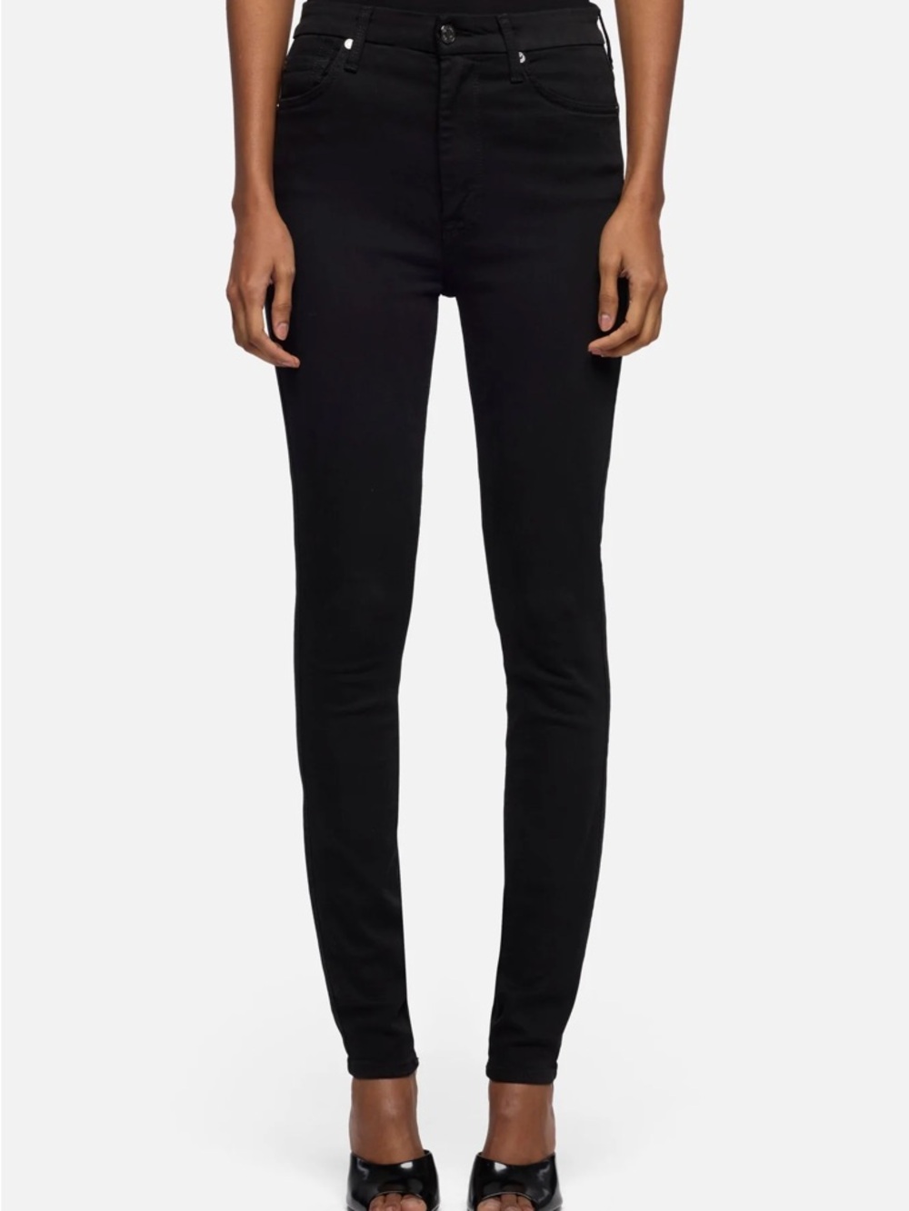 7 For All Mankind Women's Skinny Jeans - Black